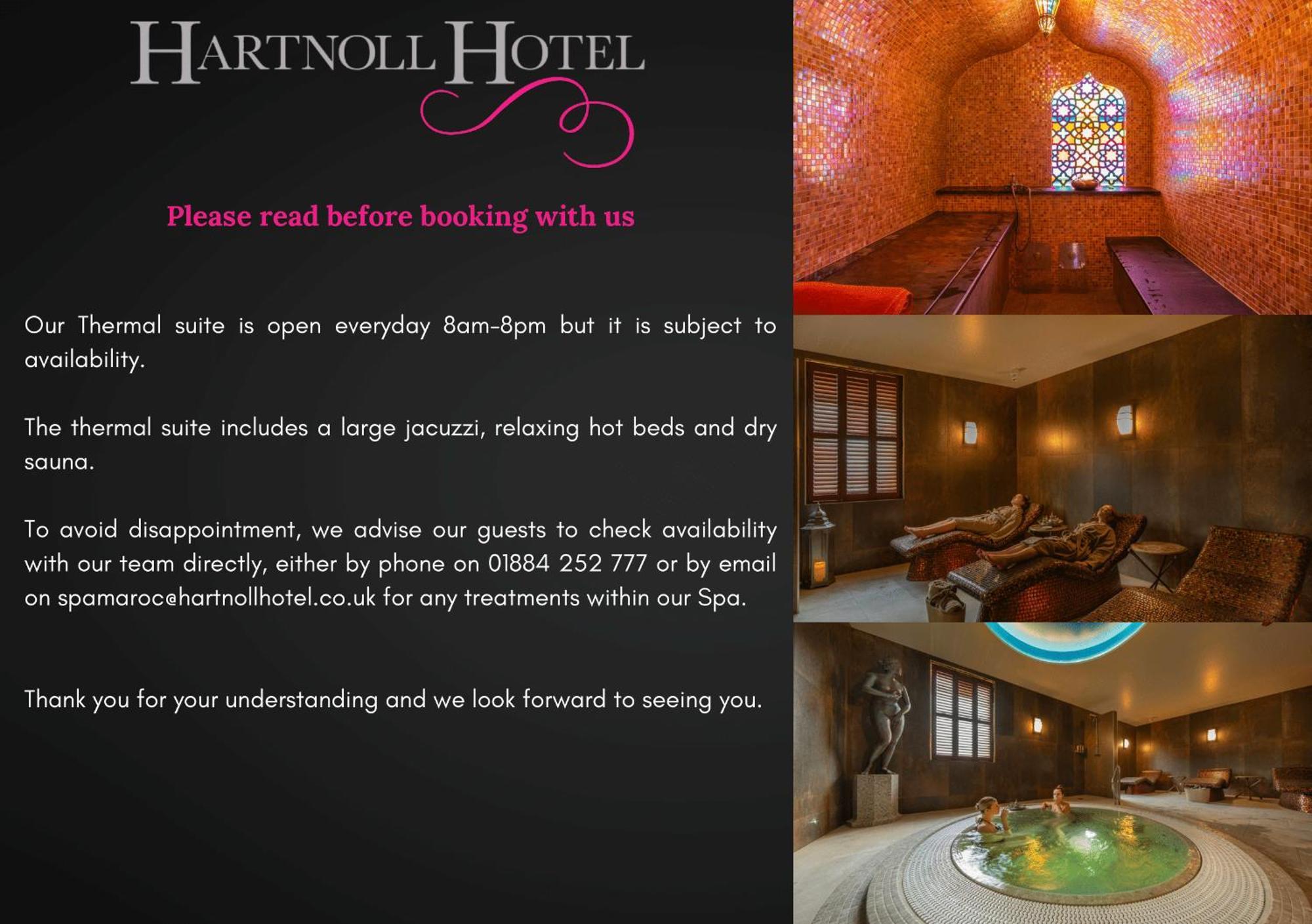 Hartnoll Hotel & Spa Tiverton  Exterior foto